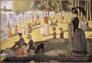 Georges Seurat Sunday Afternoon on the Island of La Grande Jatte oil painting picture wholesale